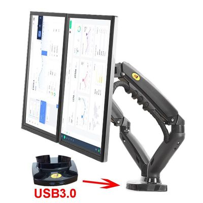 2019 New NB F160 Dual Monitor Holder Full Motion Dual Arm Mo