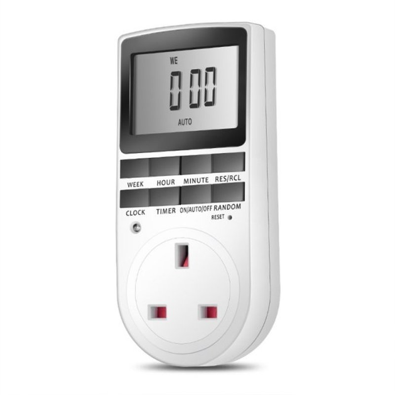 Digital Electrical Timer Plug Socket with On-Off Programs Co