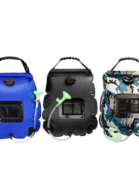 Solar Camping Shower Bag 20L 5 Gallons Outdoor Summer Water