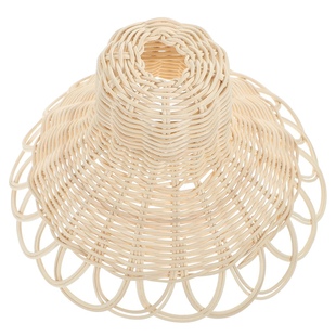 Lamp Shade Pendant Rattan Lampshade Woven Wicker Light