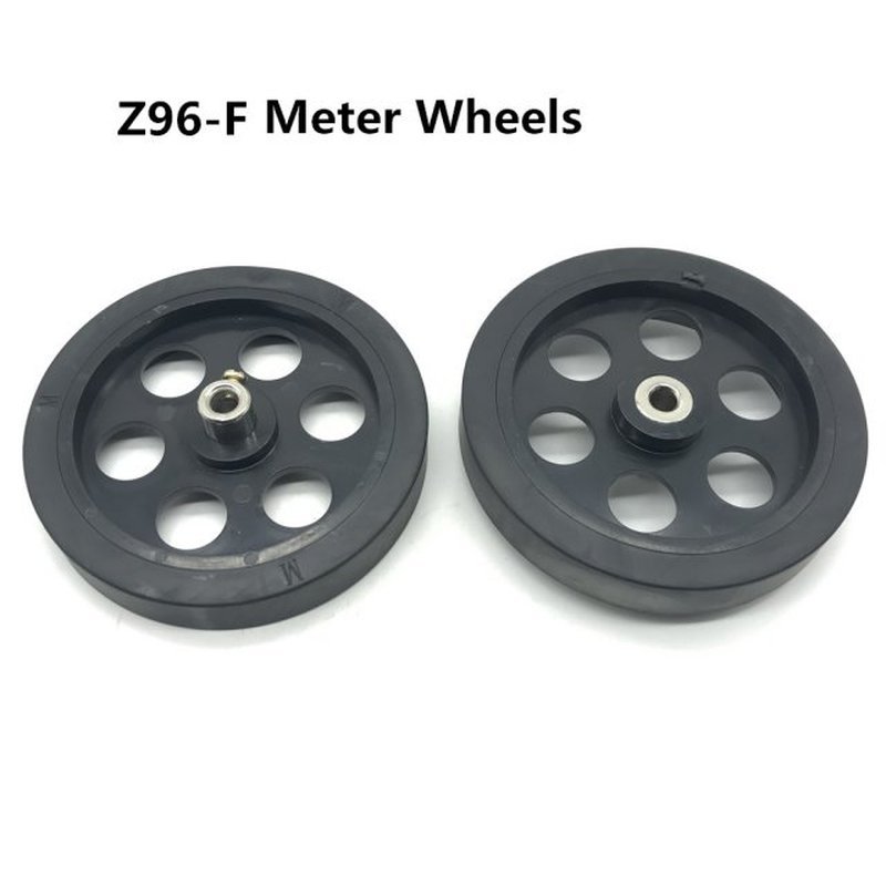 2x Wheels 5 digits Z96-F Scroll/Rolling wheel counter Textil