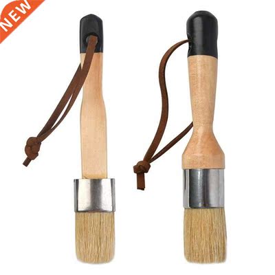 2 Pcs Chalk Wax Paint Brush Set  Painting and Waxing To
