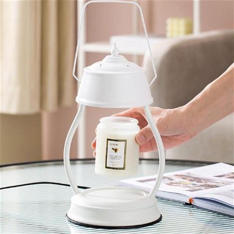 Wrought Iron Aromatherapy Melting Wax Lamp Stepless Dimming