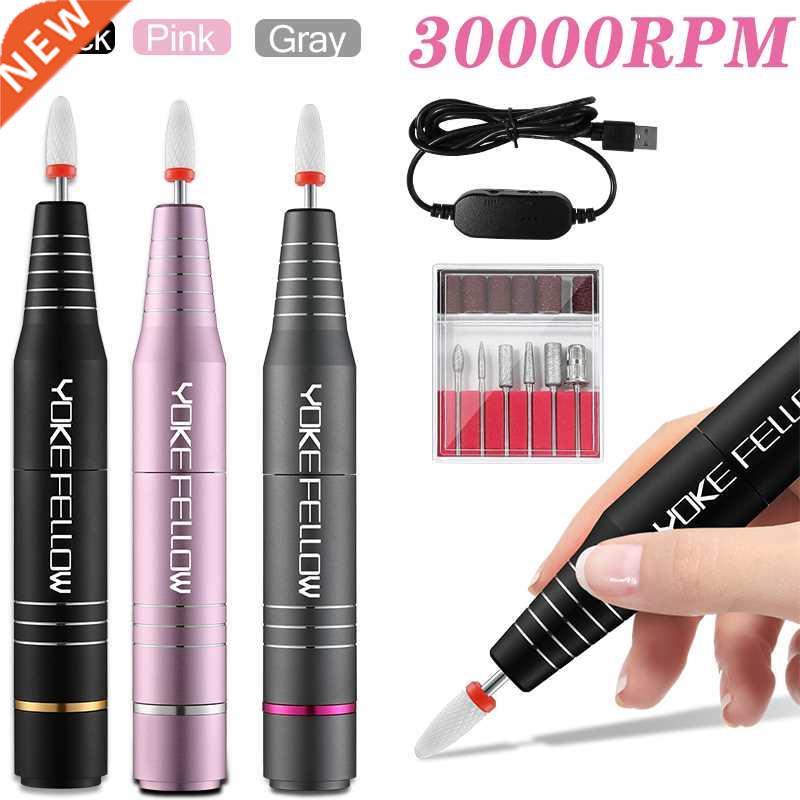 30000 RPM Portable Nail Drill Pen Manicure Machine Electric