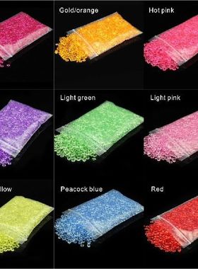 5000 pcs/ pack 8mm 2CT Peacock blue Diamond Wedding Table