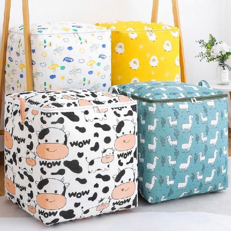 Foldable Storage Bag High Capacity Clothes Organizer Tidy