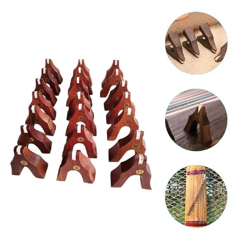 Guzheng Bridges Accessories Instrument Parts Wood Picks