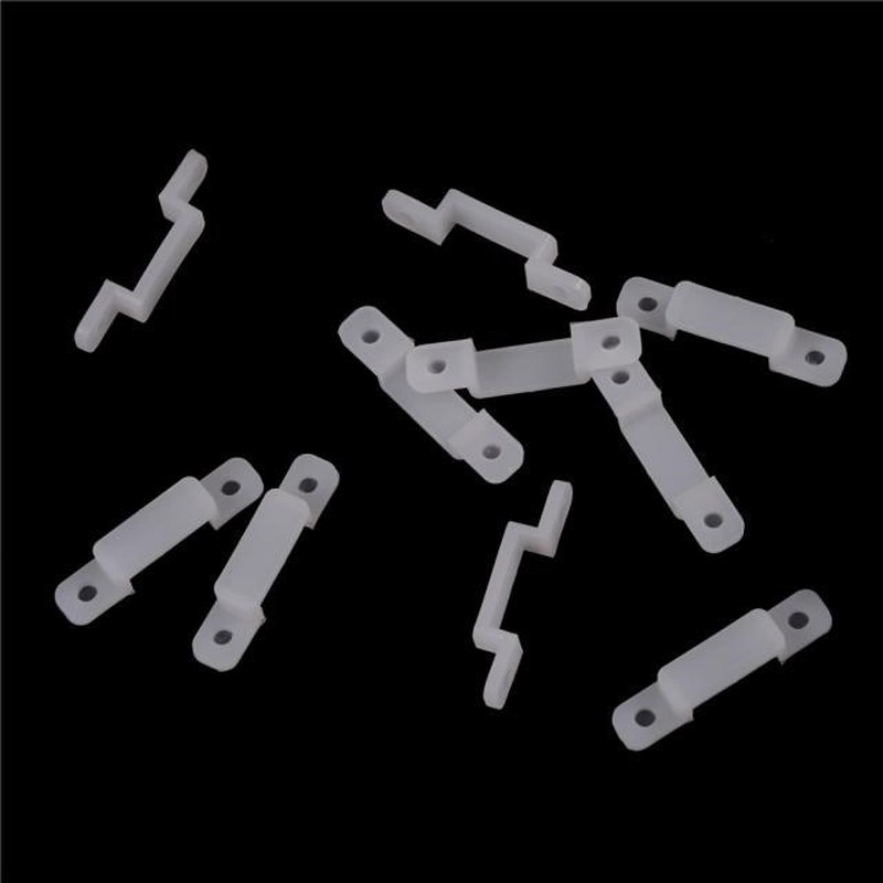 2020 10Pcs/lot 10mm 14mm 17mm width Silicone Mounting Connec