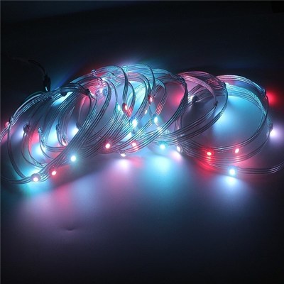 50-500pcs  DC5V WS2812B Pre-soldered on Heatsink 5050 RGB Ad