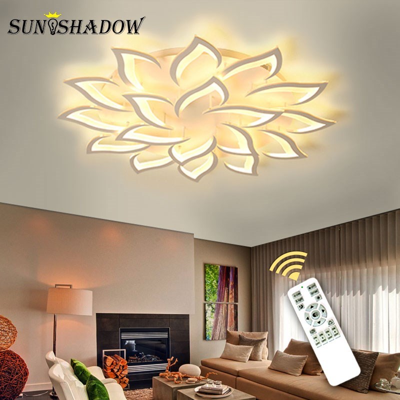 Hot Modern LED Chandelier  Living room Bedroom Kitchen Lamps