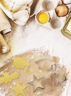 10 Pieces Graduation Cookie Cutters, Stainless Steel Molds G
