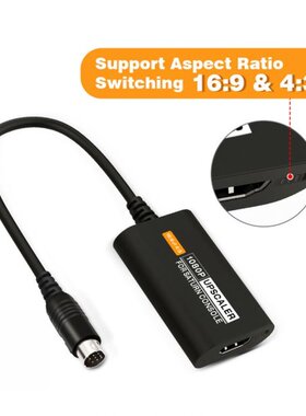 Game Console HDMI-Compatible Adapter for SEGA Saturn 1080P H