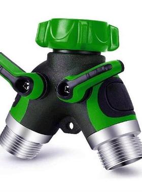 3/4 Garden Hose Splitter Individually Adjustable