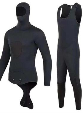 3mm Swim Wetsuits Mens Diving Suit Split Scuba Swimsuit