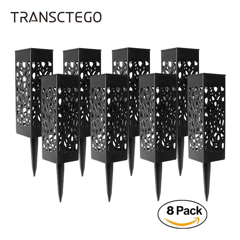 Led Solar Pathway Lights Bulb Lawn Lamps  Garden Lantern Dec