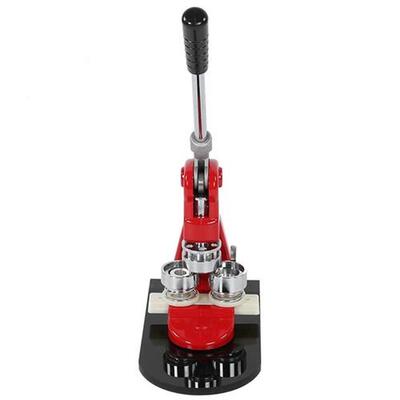 25mm Badge Punch Press Maker Machine With 1000 Circle Button