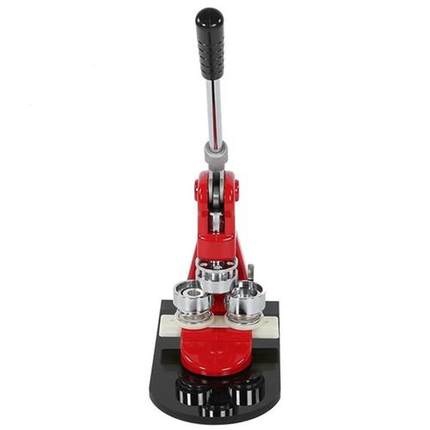 25mm Badge Punch Press Maker Machine With 1000 Circle Button