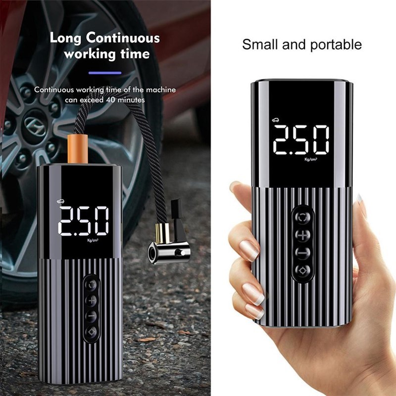 Protable Electric Car Air Compressor Car Air Pump Mini Tire