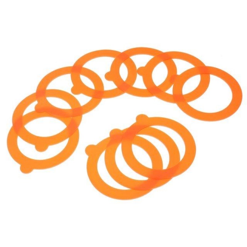 10Pcs Silicone Jar Gaskets Food Storege Jars Replacement Air