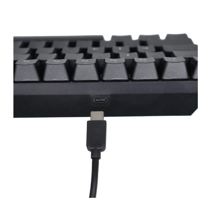 Gaming Mechanical Keyboard Computer Keyboards Gamer LED 68-k