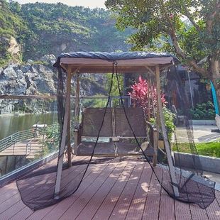 Outdoor Swing Chair Mesh Net Swing Mosquitoes Netting Ultra