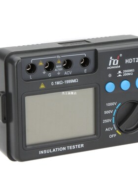 HD HDT20A Insulation Resistance Tester Meter Megohmmeter Vol