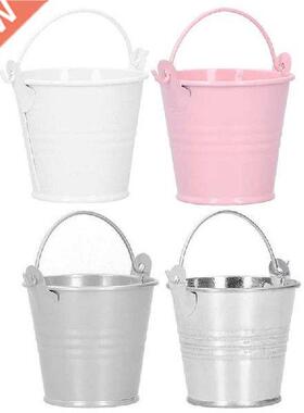 10Pcs Smll Iron Decortive Flower Pots Mini Succulent