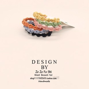 Elastic band hairband female Korea cute simple headband smal