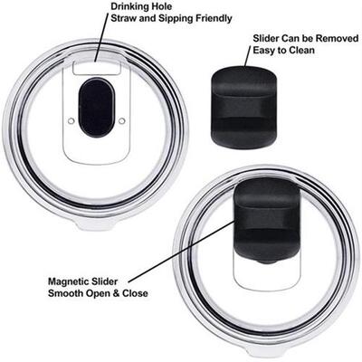 4Pcs 20Oz Tumbler Lid For Rambler Or Old Style RTIC Coffee T