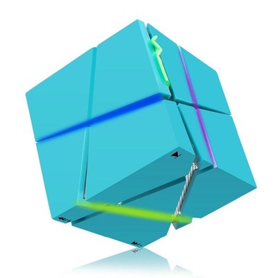 Wireless Portable HIFI Bluetooth Speaker LED Cube Stereo Spe