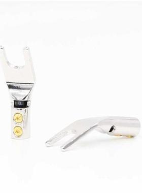 4Pcs moonsaudio 99.998% pure Copper Rhodium Plated Speaker C