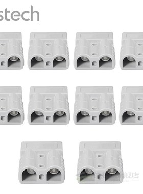 Justech 10Pcs For Anderson Style Plug Connectors 50A 600V 6A