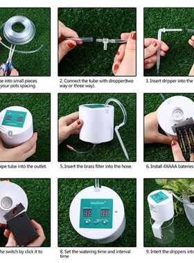 10M Automatic Watering Pump Controller Flowers Plants Home S