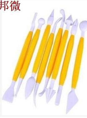 8pcss Fondant Baking Utensil Carving Tools Fondant Cake Mold