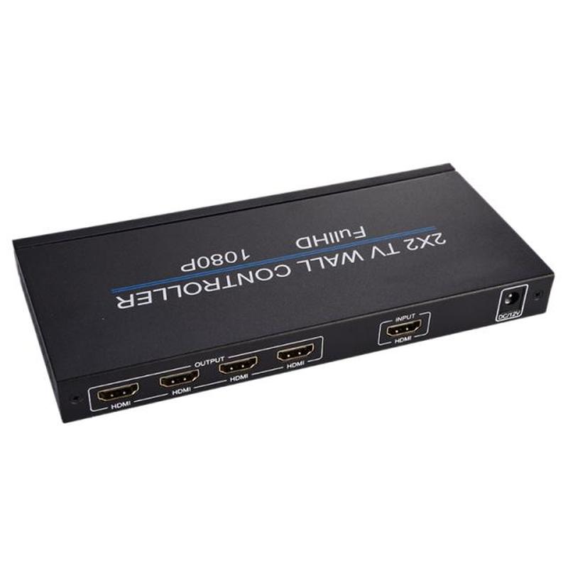 2X2 Video Wall Controller 1 HDMI Input 4 HDMI Output 2X1/3X1
