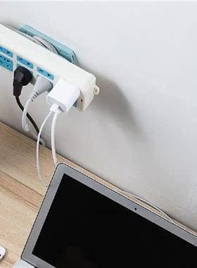 Socket Retainer Wall-Mounted Sticker Punch-Free Plug Fixer