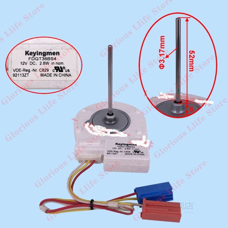For Panasonic Siemens Bosch refrigerator motor FDQT34BS1 FDQ