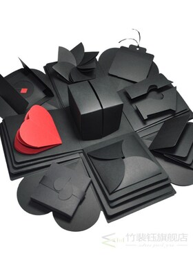 Surprise Explosion Couple Box Love Memory DIY Photo Album An