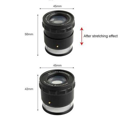 Interchangeable LED Lights Reticle Scale Jewellery Magnifica