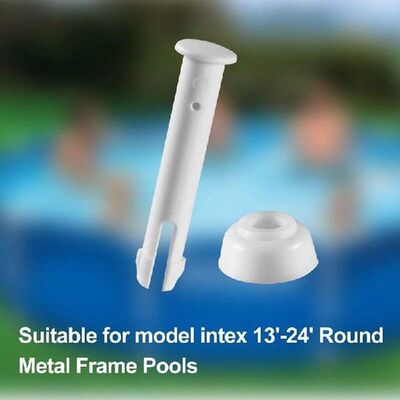 12 Pcs Plastic Pool Joint Pins & 12 Pcs Rubber Seals