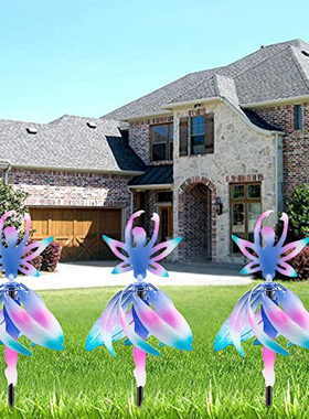 1pc Windmill Metal Fairy-ballerina Wind-spinner Handcrafted