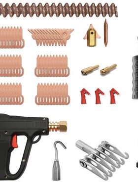 81pcs Dent Puller Tool Kit Car Body Fix Tools Spot Welding E