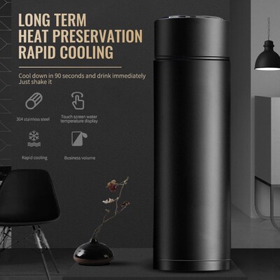 Stainless Steel Smart Water Bottle Leak Proof Double Walled