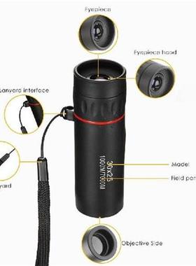 Mini Portable Zoom Scope 30x25 Monocular Telescope for