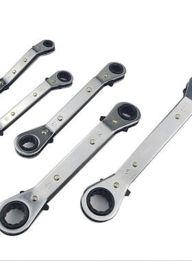 5pcs Key Ratchet Wrenches Set 6*8 10*12 11*13 14*17 19*21mm
