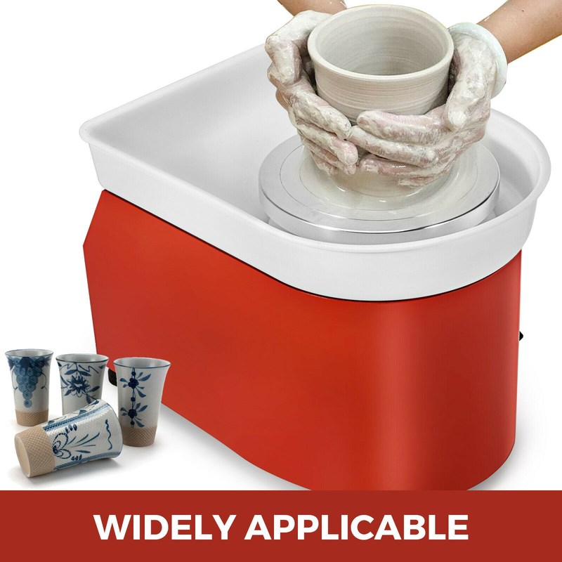 350W 25cm Electric Pottery Wheel Machine School Teaching Pot