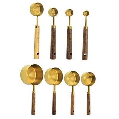 8 Piece Measuring Cups and Spoons Set Kitchen Supply