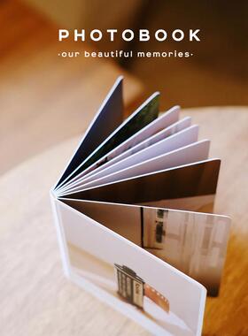 photo book银盐照片书  24P 可放24-52张图片迷你照片书包邮