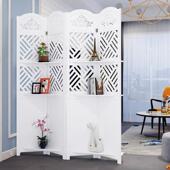 屏风隔断客厅可折叠移动现代中式 入口客厅卧室屏风流行办公室装 修