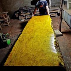 黄花梨木大板金丝楠木茶桌组合原木实木茶台办公新中式桌家具2米